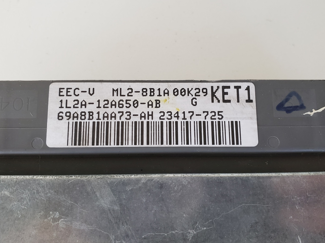 2001 Explorer 1L2A-12A650-AB Computer Brain Engine Control ECU ECM EBX Module