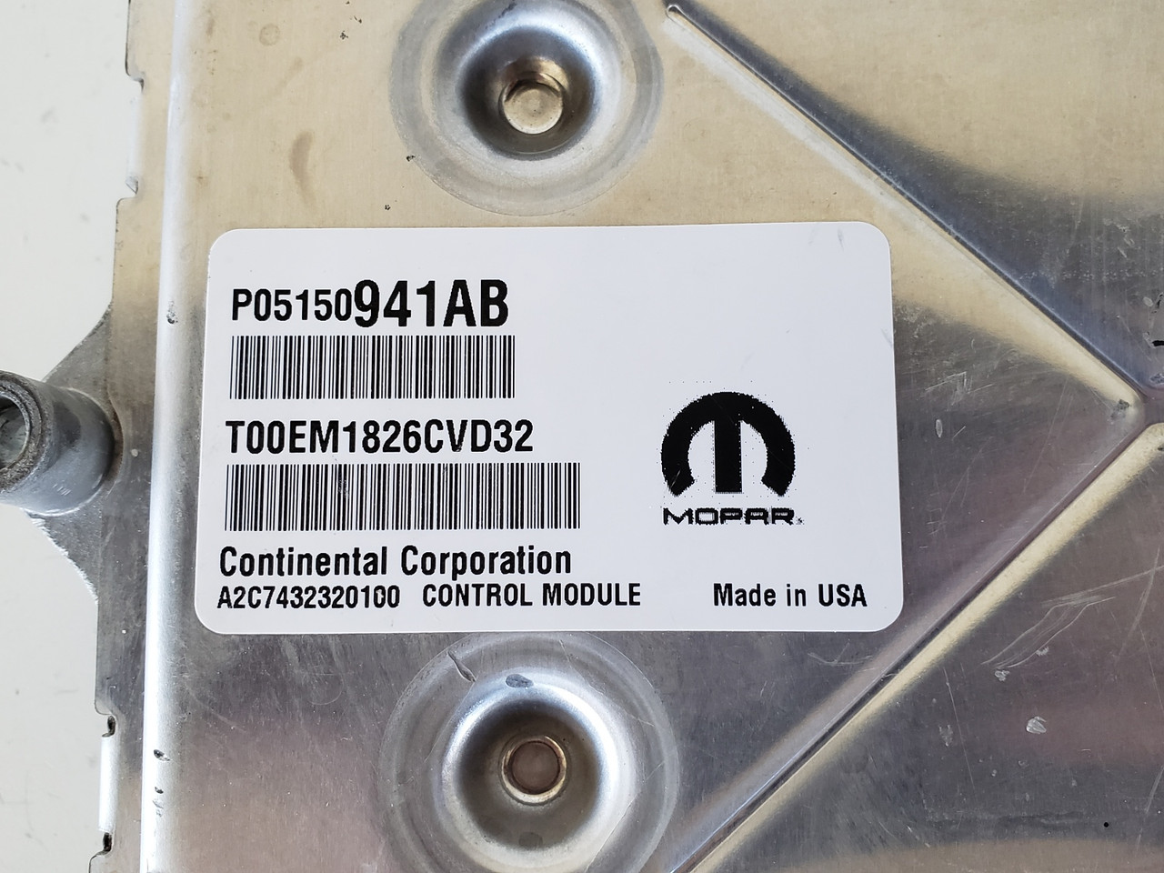 2015-2017 Patriot P68335990AA Computer Brain Engine Control ECU ECM EBX Module