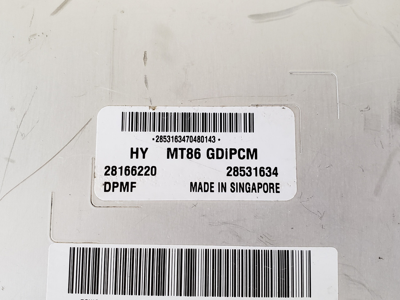 2017-2018 Santa Fe 39100-3CDP1 Computer Brain Engine Control ECU ECM EBX Module