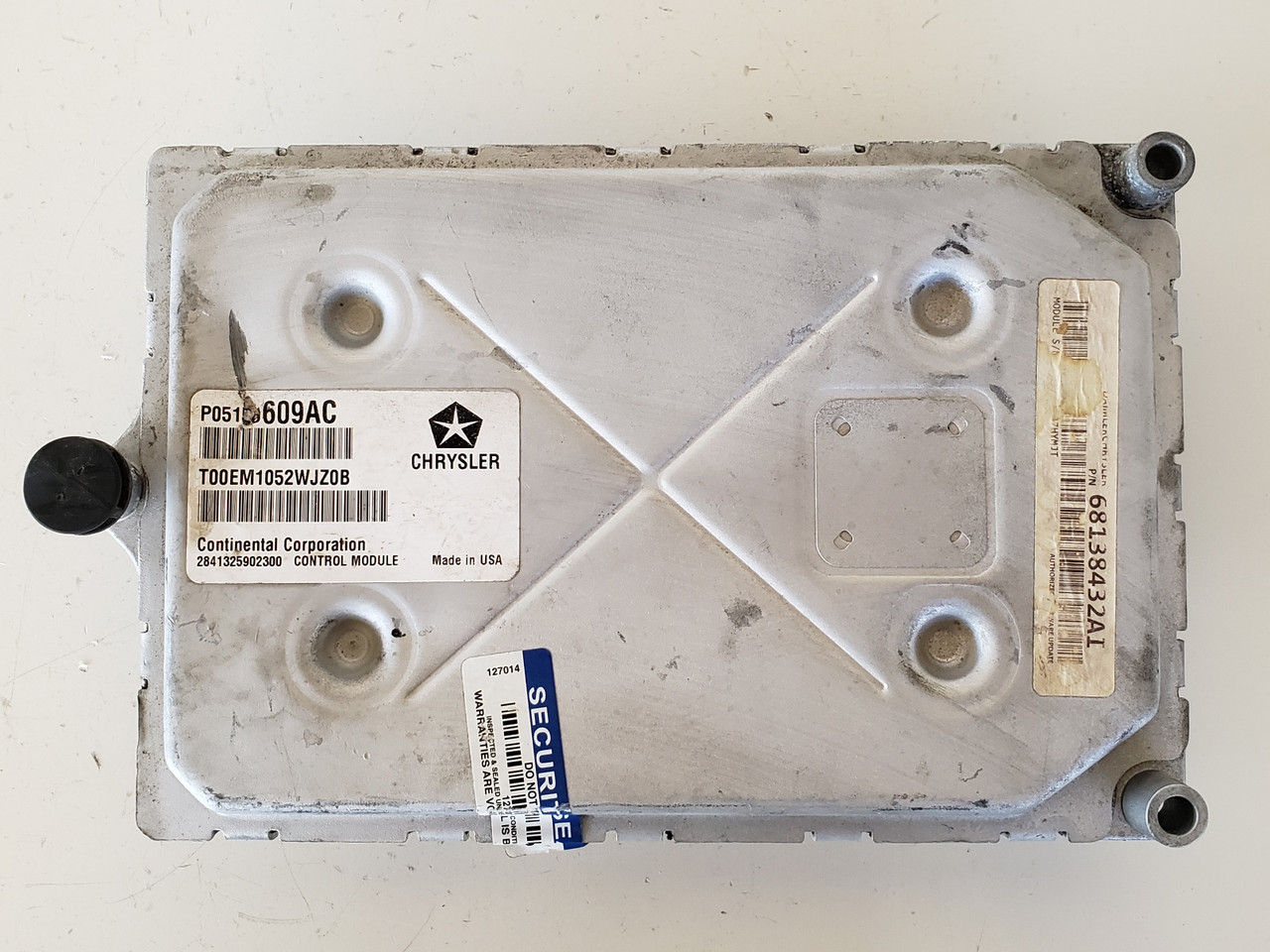 2012 Chrysler 300 05150609AC Computer Brain Engine Control ECU ECM EBX Module