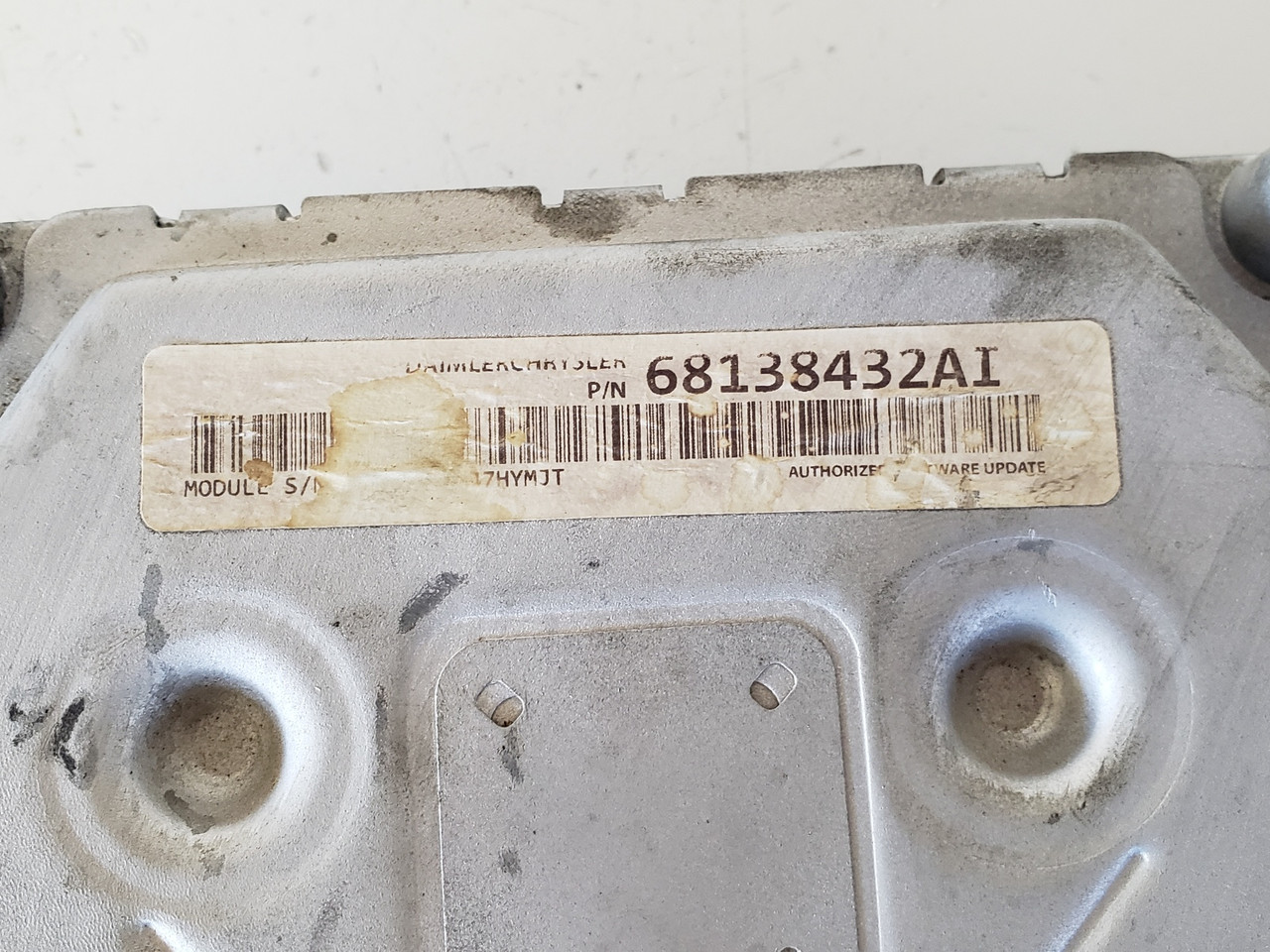 2012 Chrysler 300 05150609AC Computer Brain Engine Control ECU ECM EBX Module