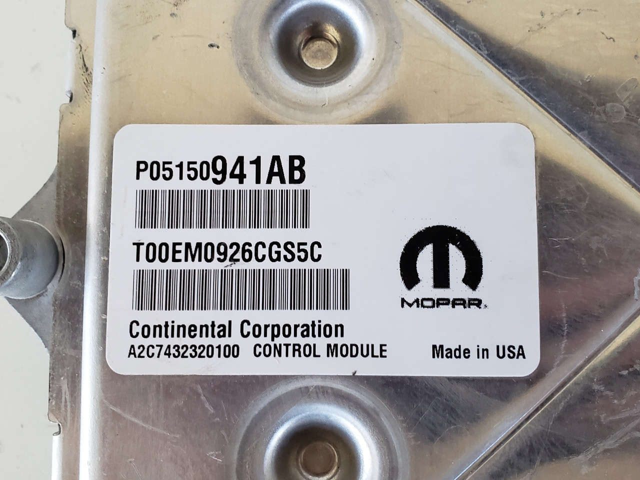 2015-2017 Patriot P68276909AD Computer Brain Engine Control ECU ECM EBX Module