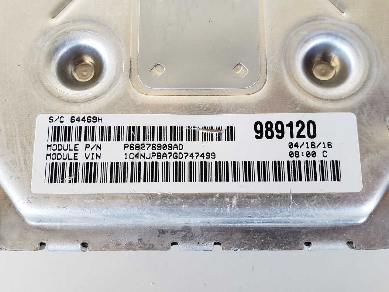 2015-2017 Patriot P68276909AD Computer Brain Engine Control ECU ECM EBX Module