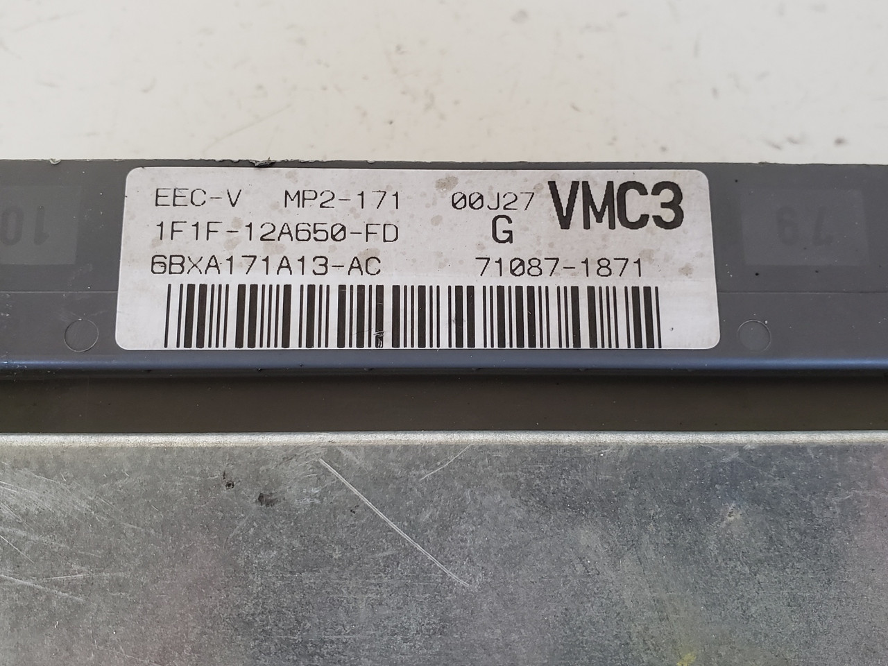2001 Sable 1F1F-12A650-FD Computer Brain Engine Control ECU ECM EBX Module