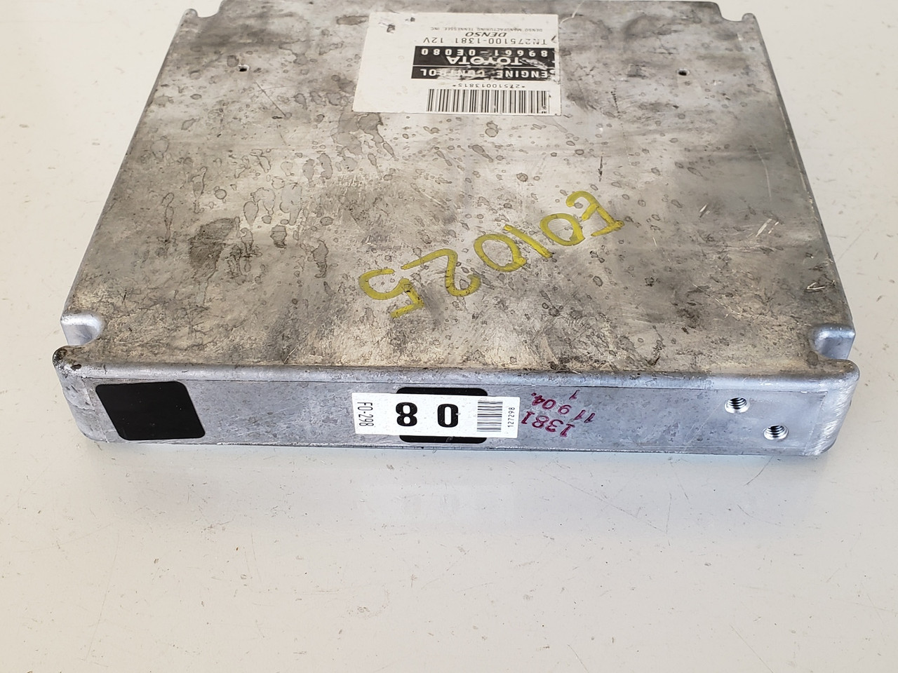 2004-2006 RX330 89661-0E080 Computer Brain Engine Control ECU ECM EBX Module