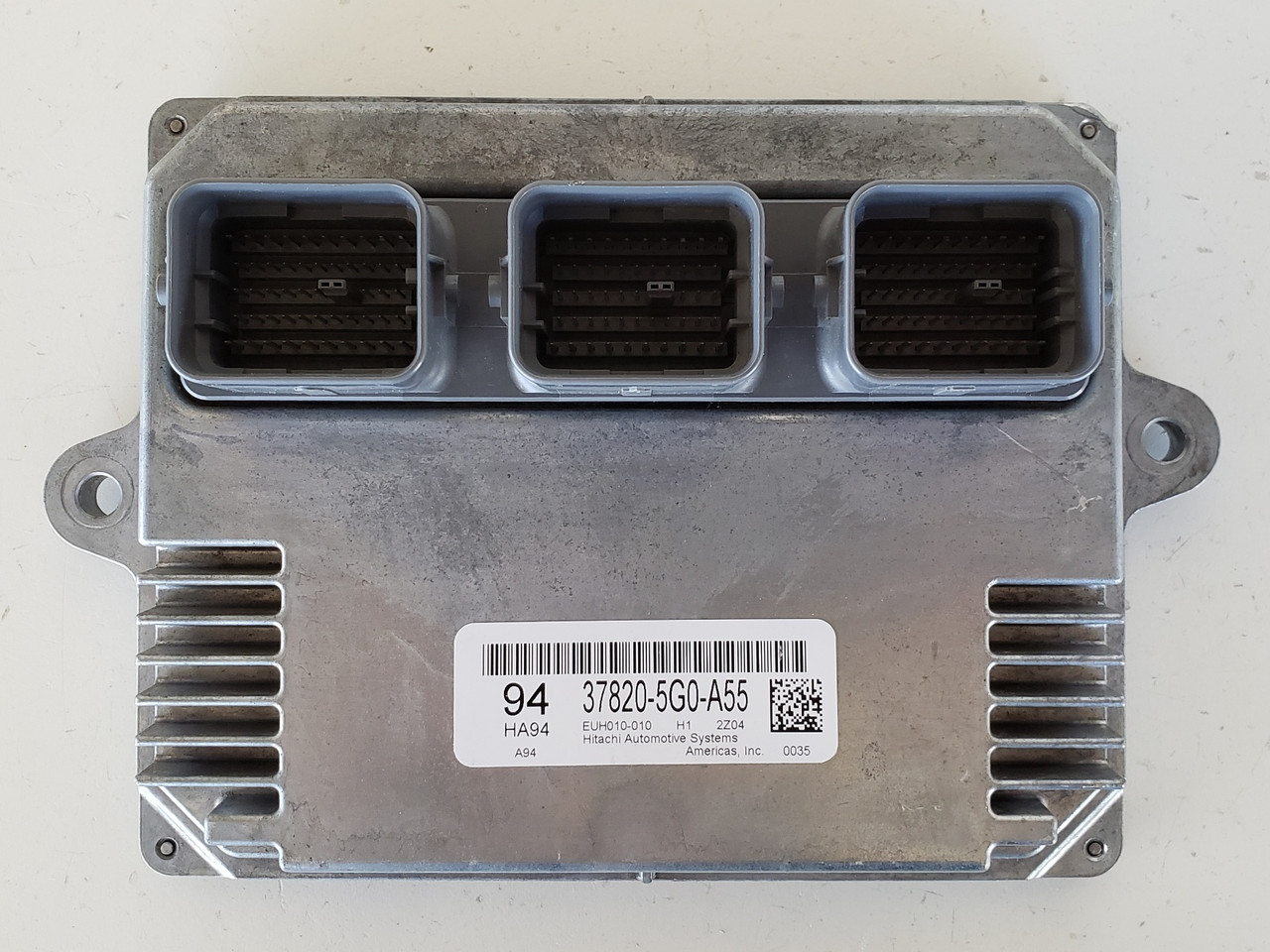 2013 Honda Accord 37820-5G0-A55 Computer Brain Engine Control ECU ECM EBX Module