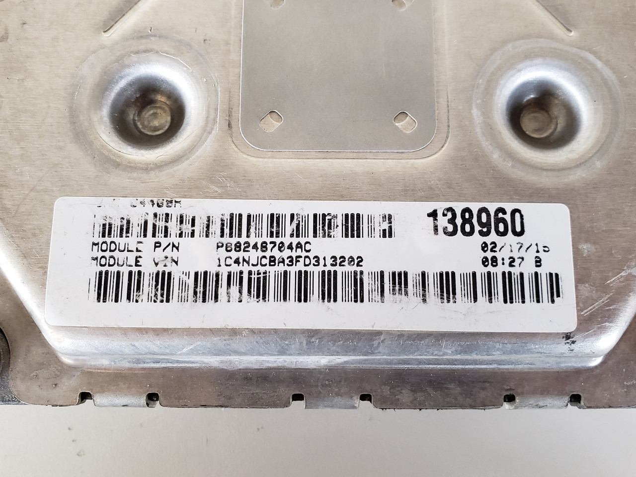 2015-2017 Compass P68246704AC Computer Brain Engine Control ECU ECM EBX Module
