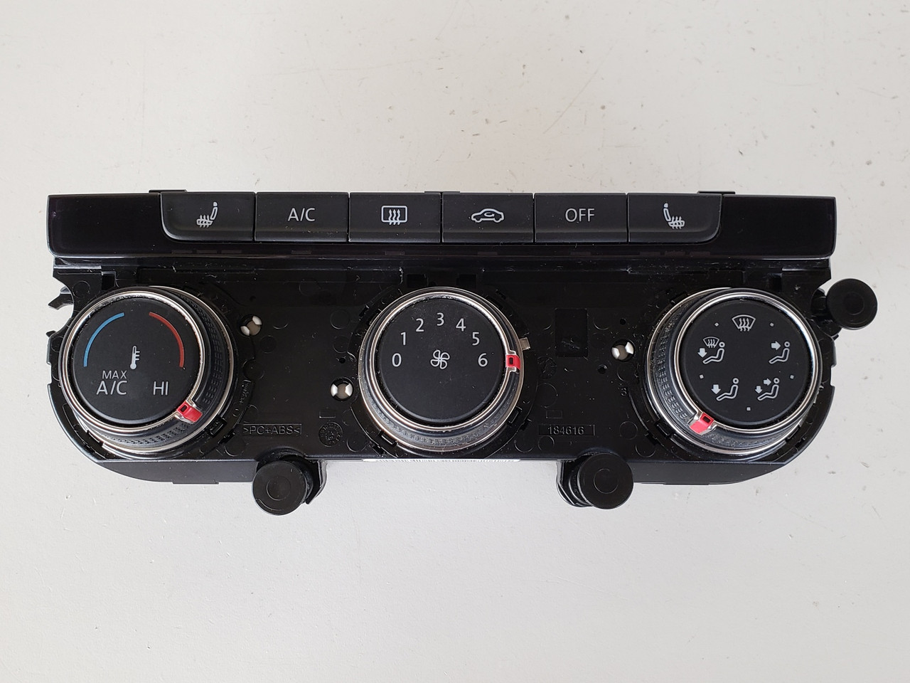 17 VW Golf 5GM907426E Climate Control Panel Temperature Unit A/C Heater 17 VW Golf 5GM907426E Climate Control Panel Temperature Unit A/C Heater