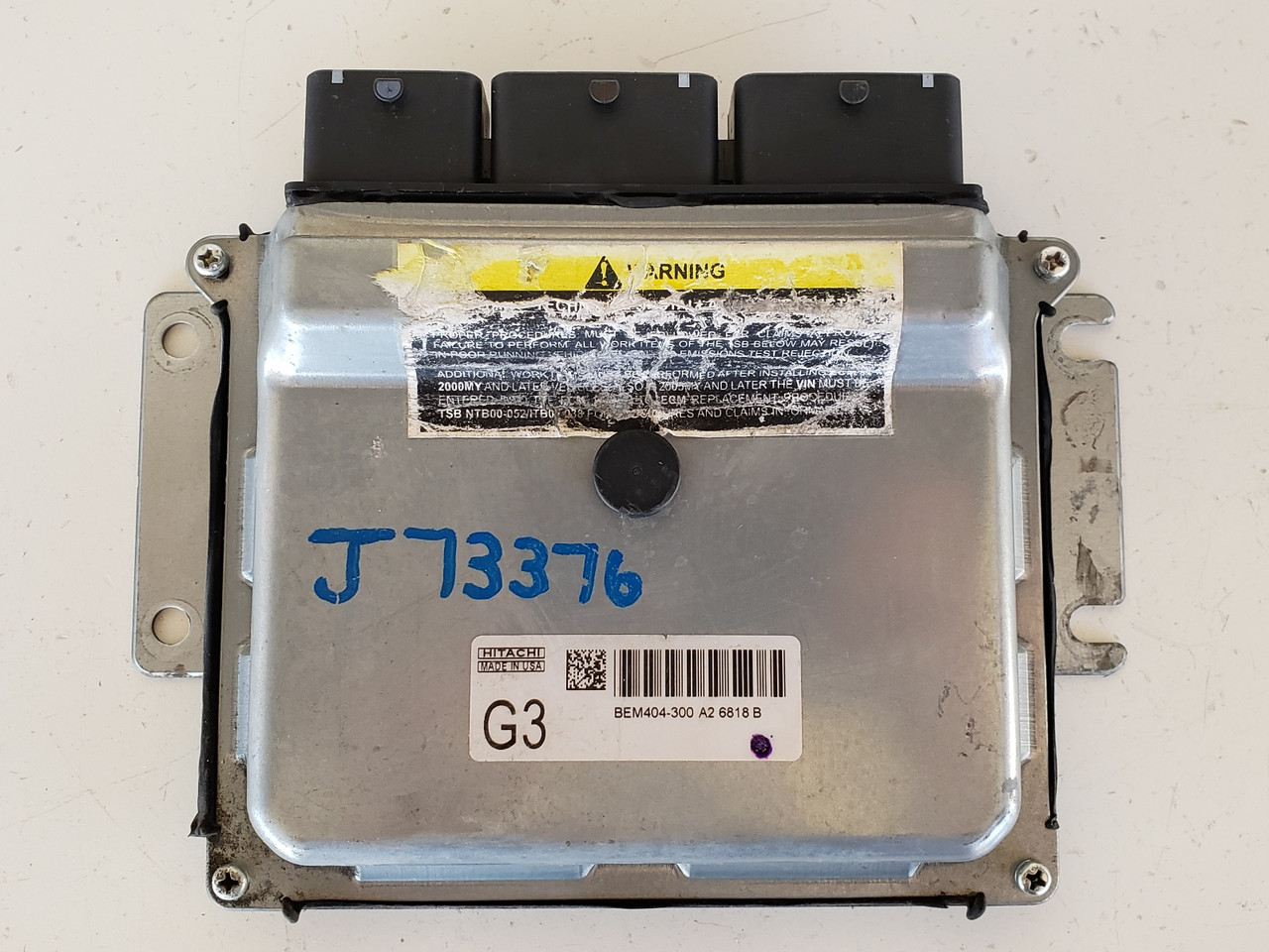 2013-2015 Sentra BEM404-300 A2 Computer Brain Engine Control ECU ECM EBX Module