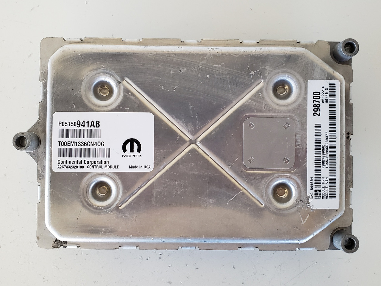 2013-2017 Patriot P05150941AB Computer Brain Engine Control ECU ECM EBX Module