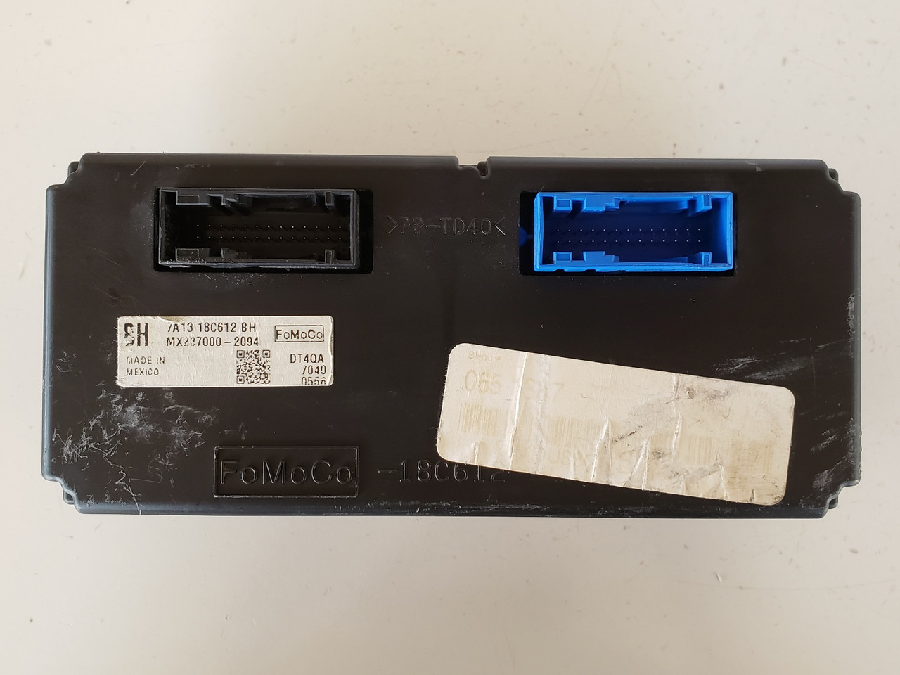 07 Lincoln MKX 7A13 18C612 BH Climate Control Panel Temperature Unit A/C Heater