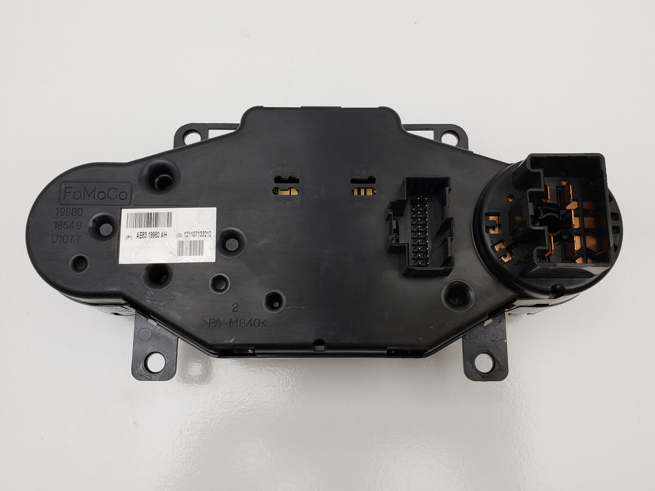 11-13 Fiesta AE83-19980-AH Climate Control Panel Temperature Unit A/C Heater