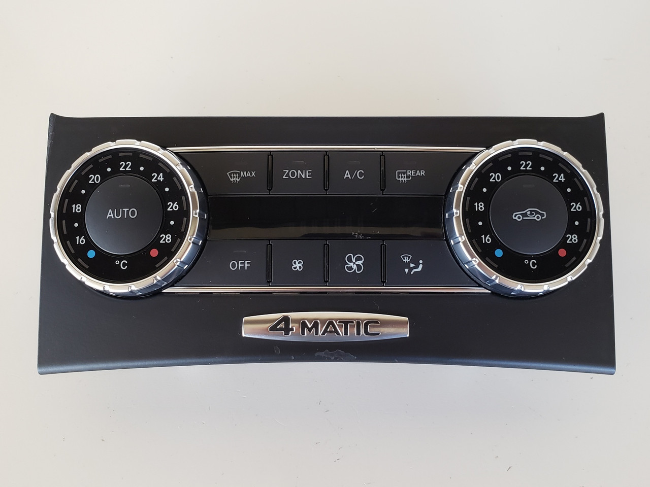 13-14 Mercedes C300 A 204 900 58 05 Climate Control Panel Temp Unit A/C Heater
