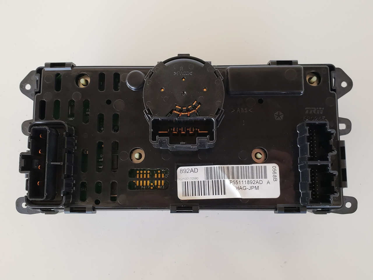 09-10 Dodge Journey 55111892AD Climate Control Panel Temperature Unit A/C Heater