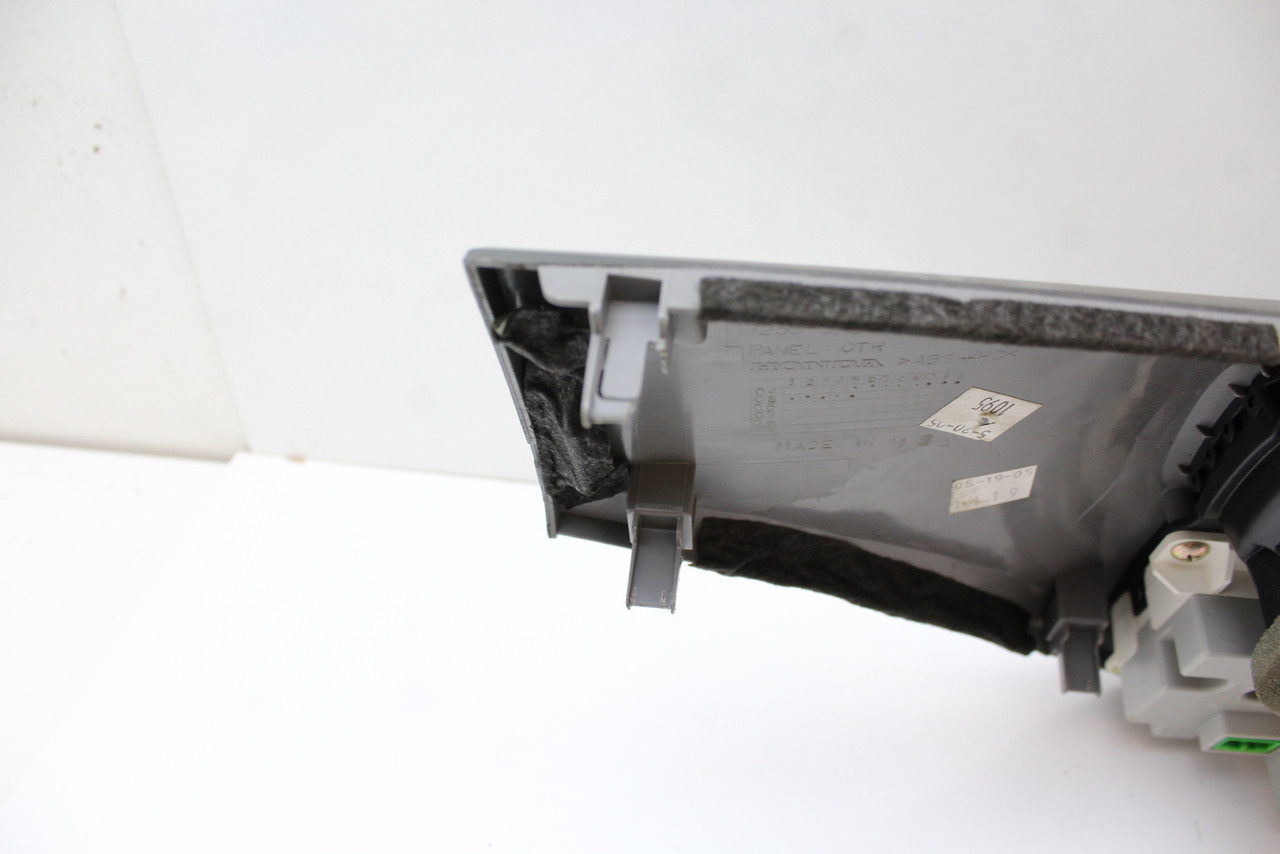 05-07 Honda Odyssey 79600-SHJ-A01 Climate Control Panel Temperature A/C Heater