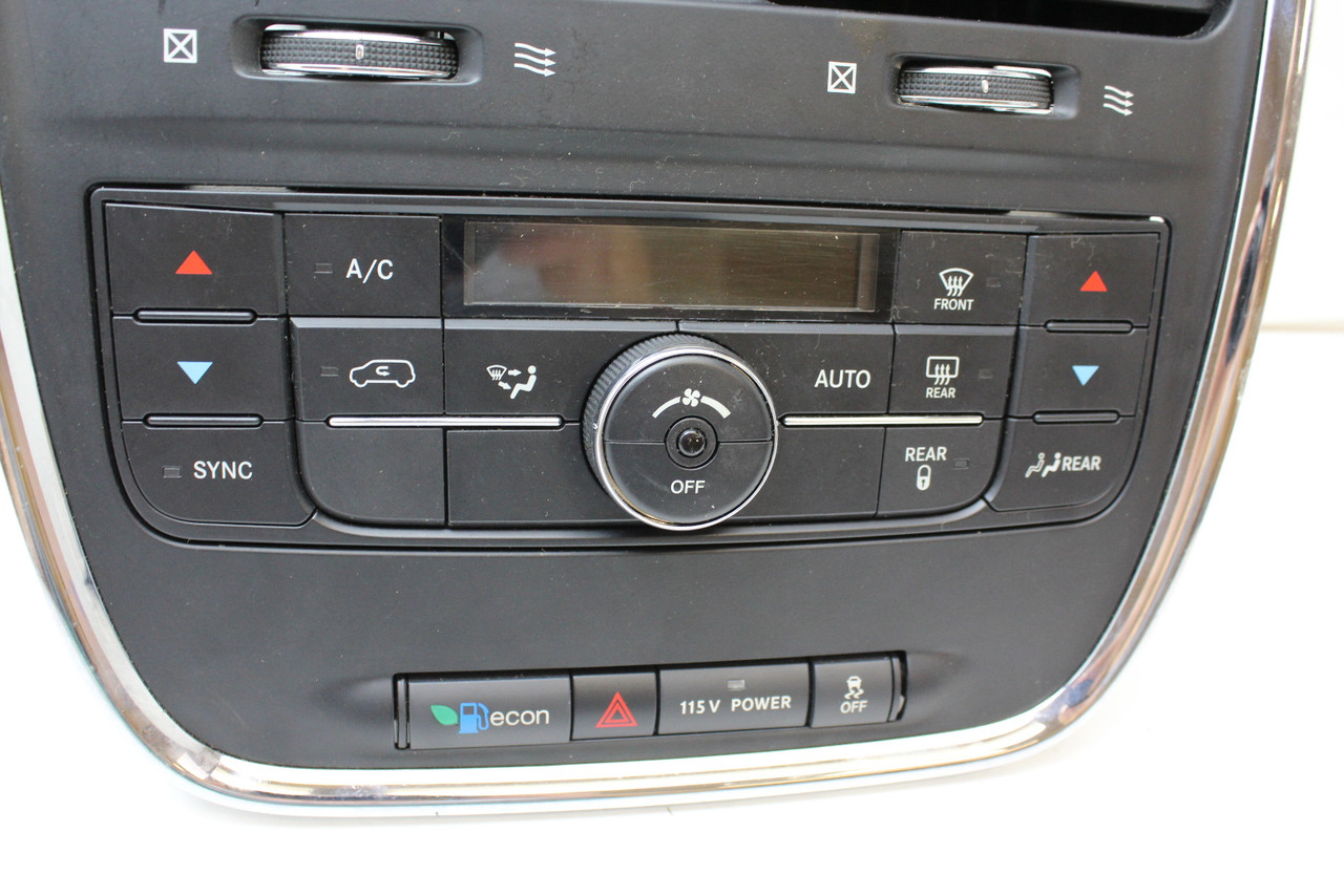 11-20 Chrysler Town Country 55111236AF Climate Control Temperature Unit A/C