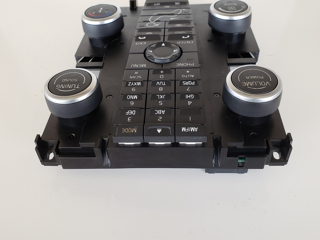 12-13 Volvo C70 31288032 Infotainment Climate Control Panel Temp Unit A/C Heater