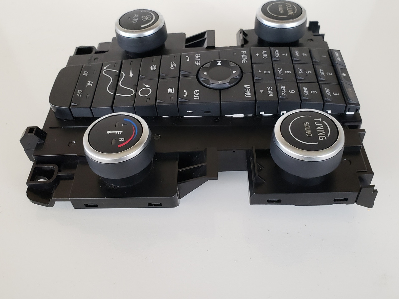 12-13 Volvo C70 31288032 Infotainment Climate Control Panel Temp Unit A/C Heater