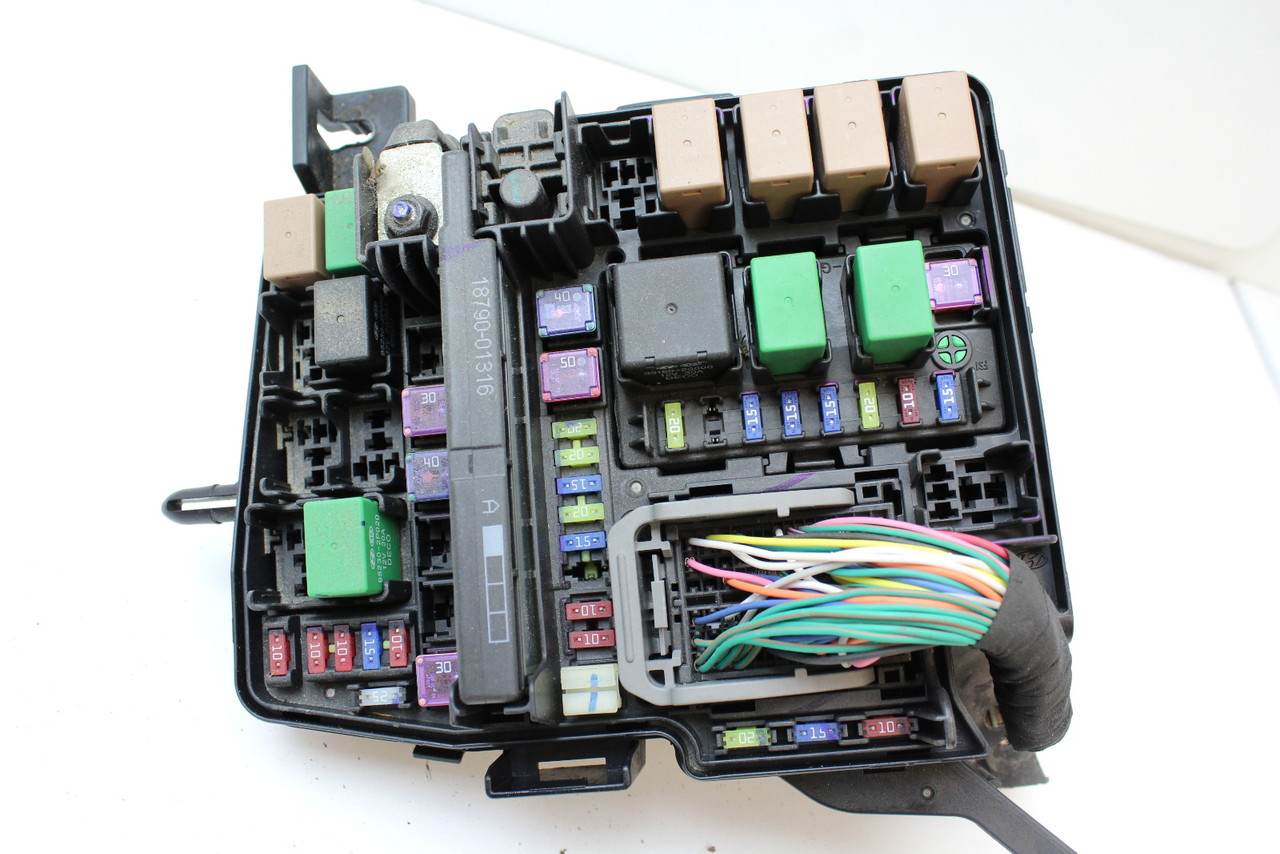 11-14 Hyundai Sonata 2.4L 91200-3Q104 Fusebox Fuse Box Relay Unit Module