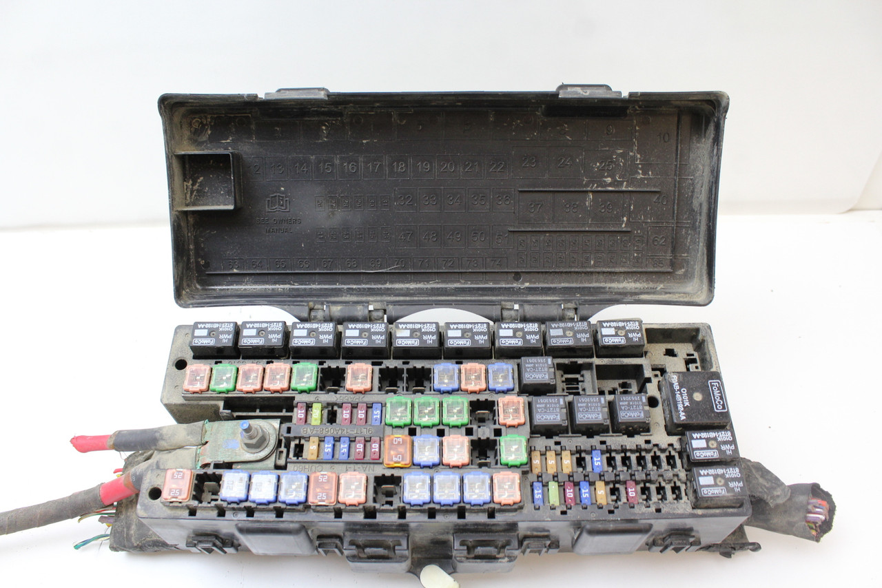 11-14 Ford F150 F-150 DL3T-12A581GFG Fusebox Fuse Box Relay Unit Module