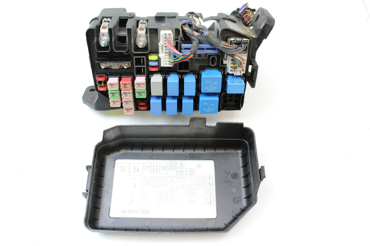 08-11 Kia Rio 91940-1G012 Fusebox Fuse Box Relay Unit Module