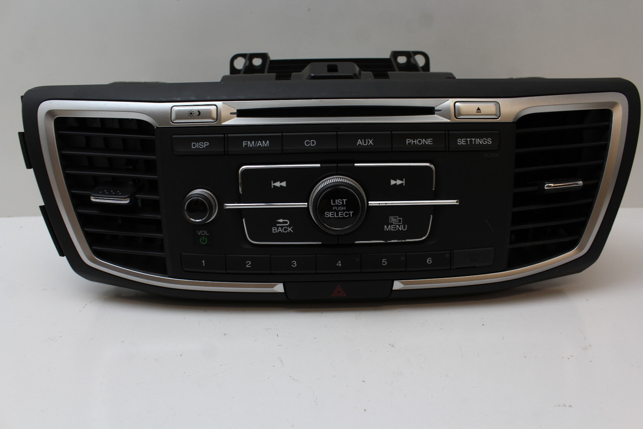 13-15 Accord LX 39100-T2A-A321Radio Receiver Audio Unit 13-15 Accord LX 39100-T2A-A321Radio Receiver Audio Unit