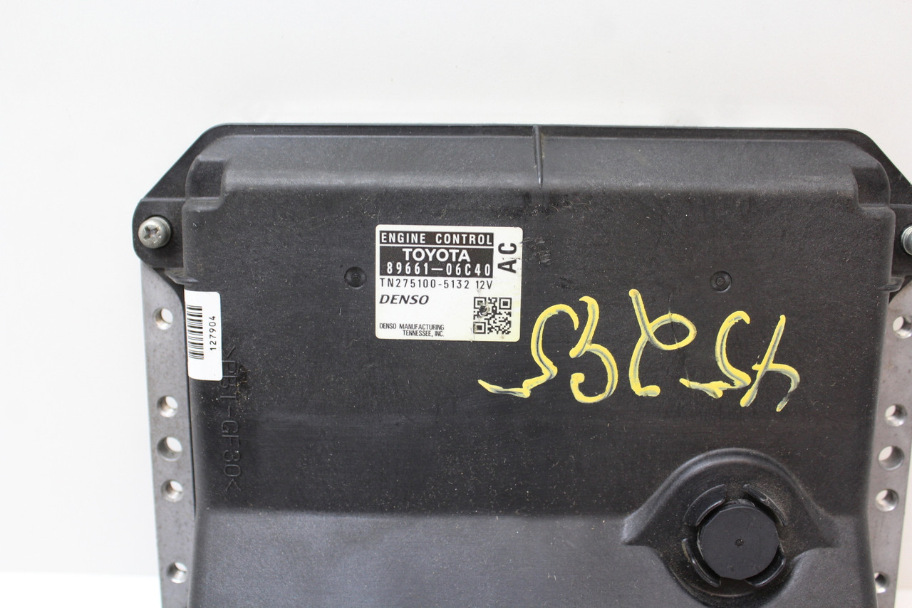 07 2007 Camry 89661-06C40 Computer Brain Engine Control ECU ECM EBX Module