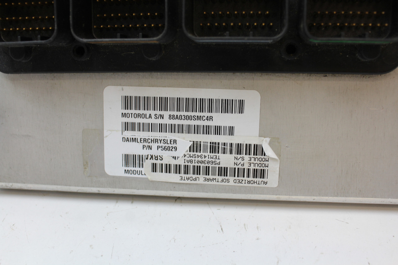 04 2004 Durango P56029144AC Computer Brain Engine Control ECU ECM EBX Module 04 2004 Durango P56029144AC Computer Brain Engine Control ECU ECM EBX Module