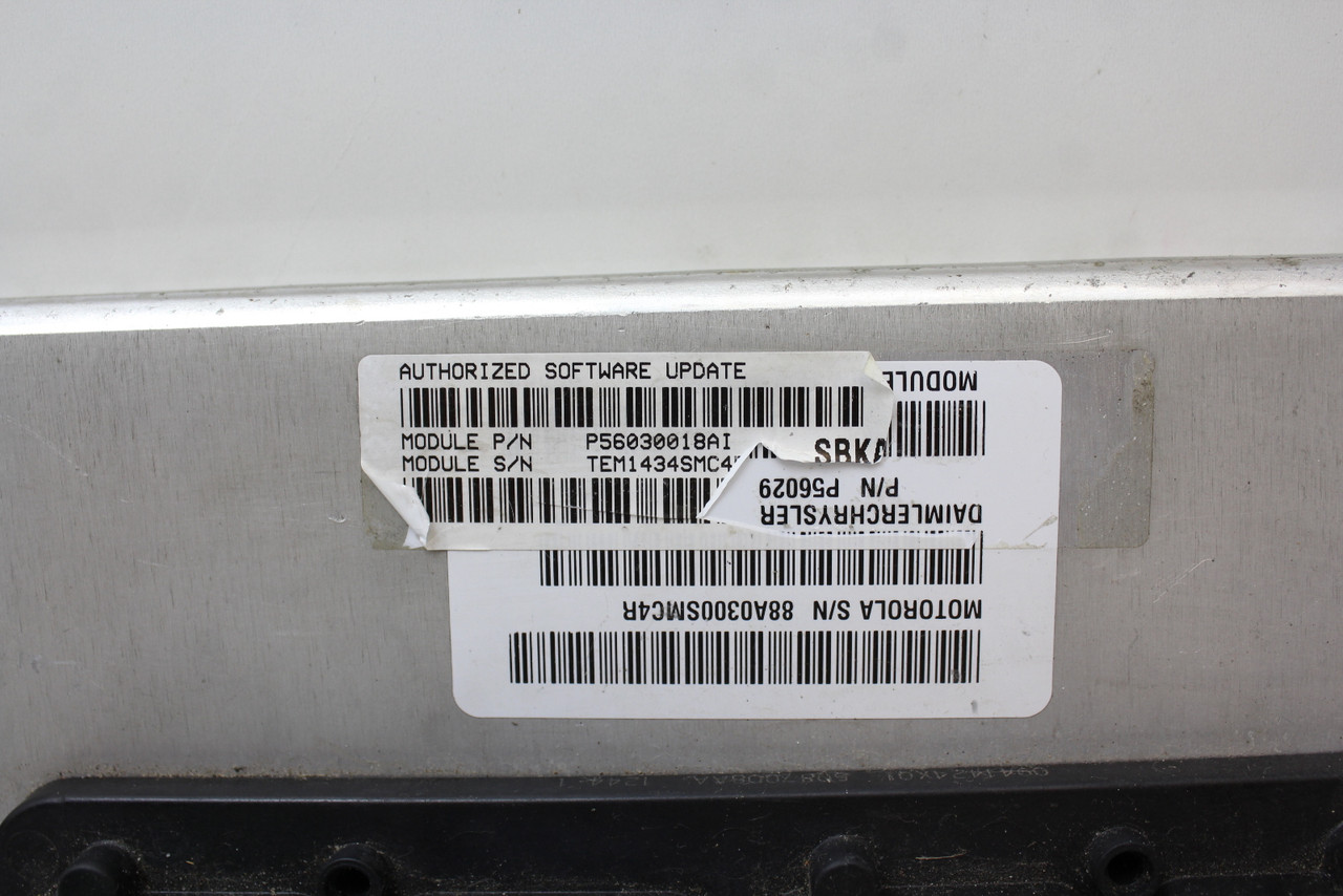 04 2004 Durango P56029144AC Computer Brain Engine Control ECU ECM EBX Module 04 2004 Durango P56029144AC Computer Brain Engine Control ECU ECM EBX Module