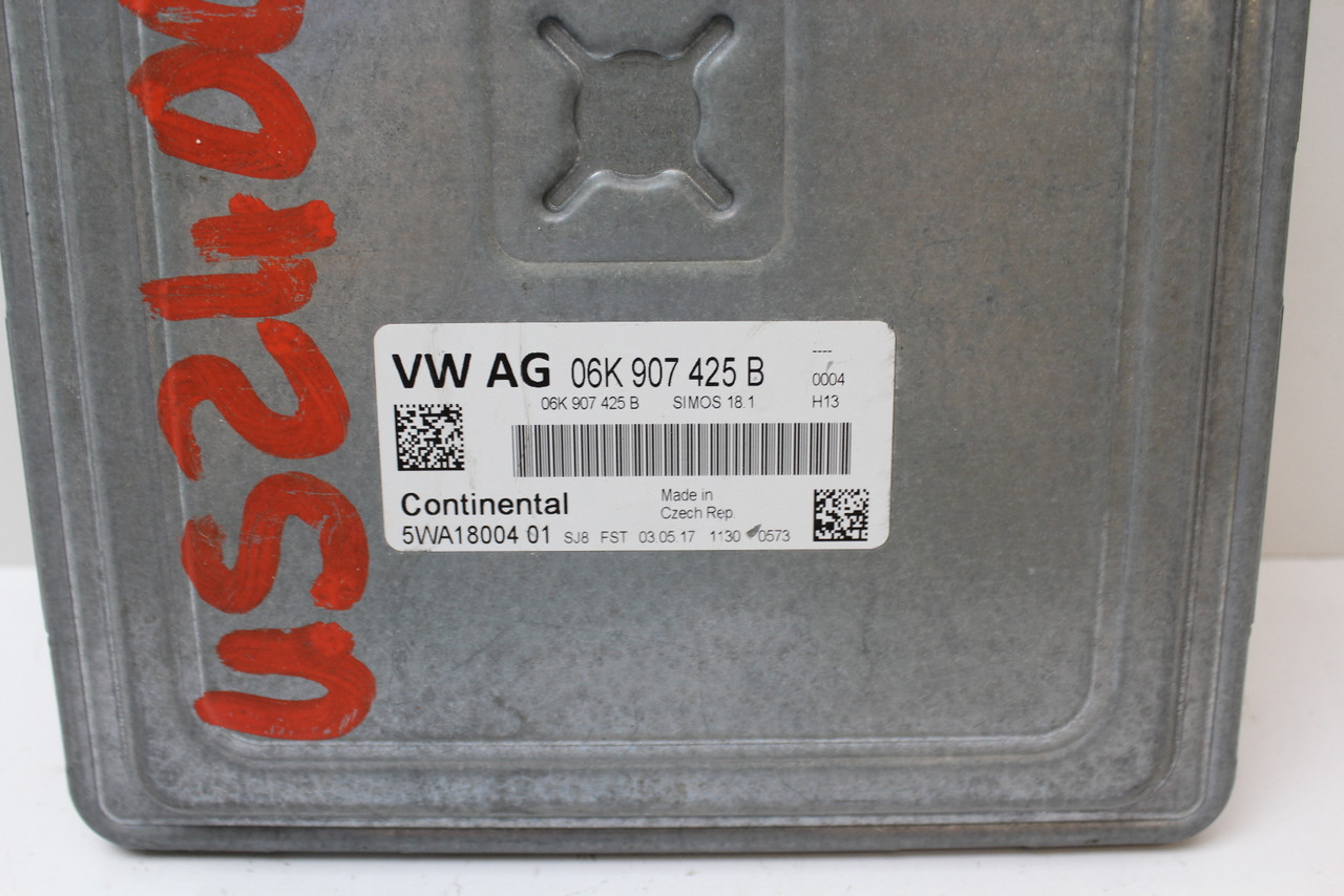 15 16 Golf 06K 907 425B Computer Brain Engine Control ECU ECM EBX Module