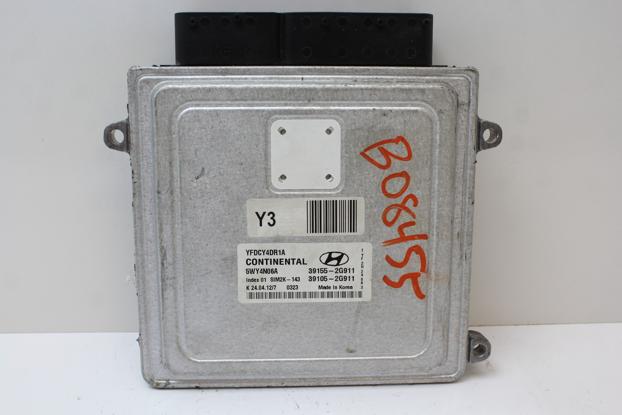 11-15 Sonata 39105-2G911 Computer Brain Engine Control ECU ECM EBX Module 11-15 Sonata 39105-2G911 Computer Brain Engine Control ECU ECM EBX Module