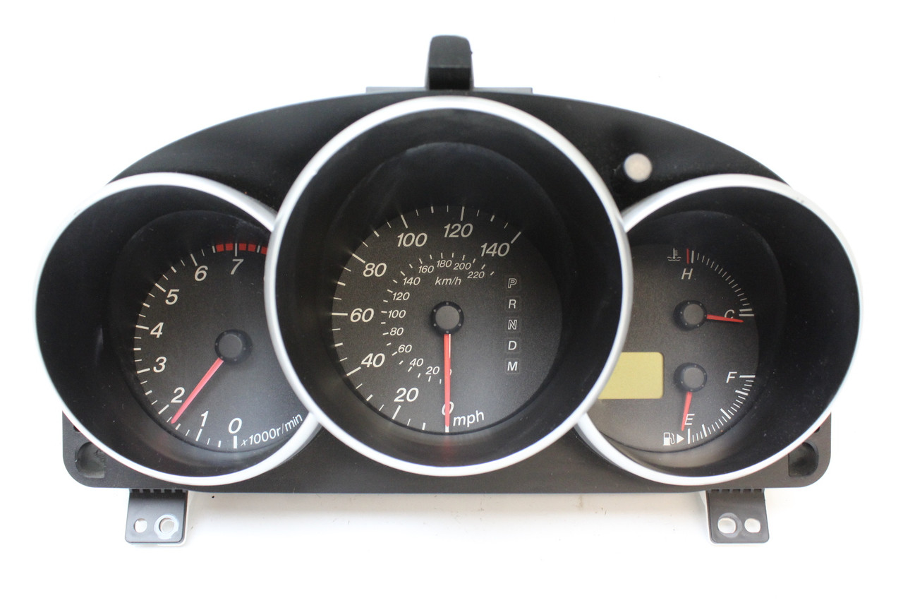 04-06 Mazda 3 2.0L 41 BN8E A Speedometer Head Instrument Cluster