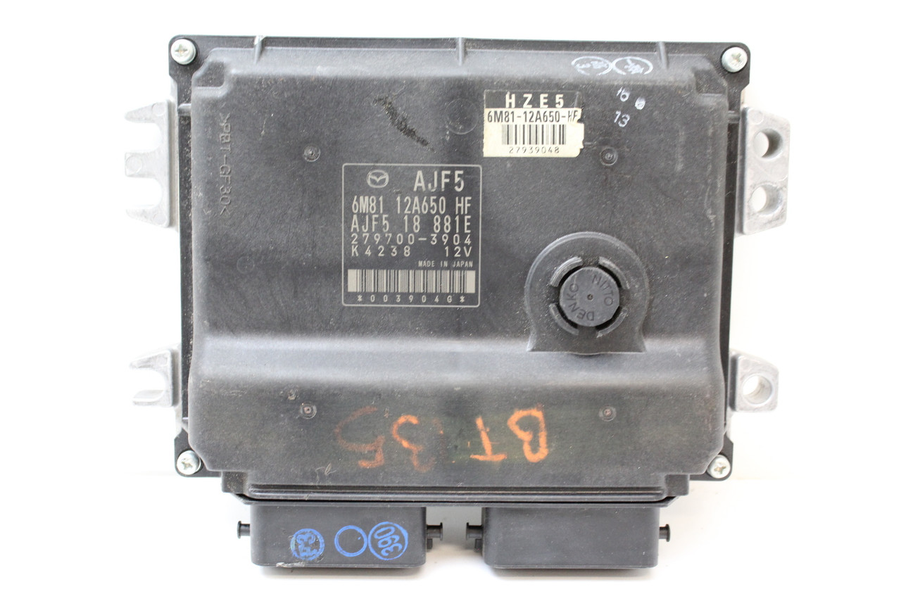 06-07 Mazda 6 6M81-12A650-HF Computer Brain Engine Control ECU ECM