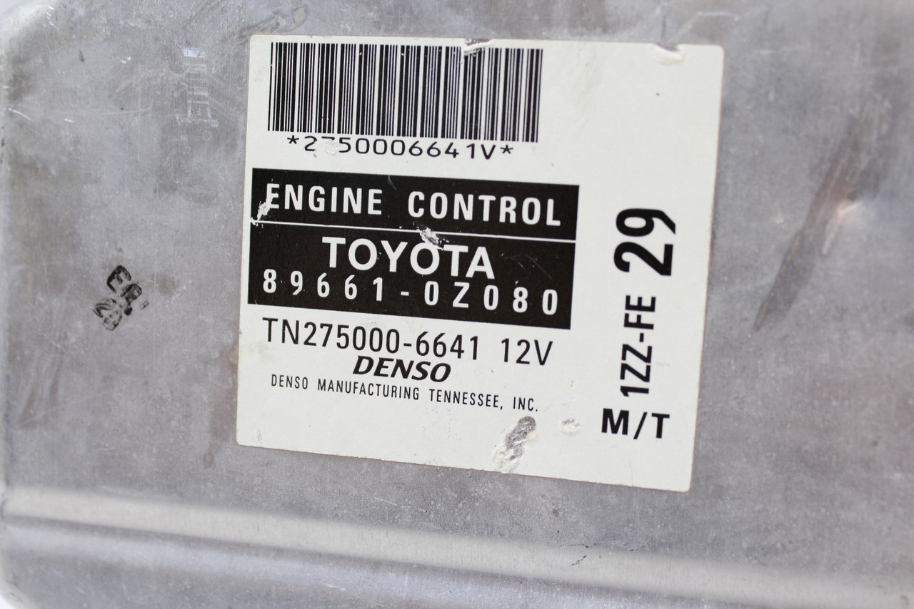 おーmama ページ 14 Toyota Corolla 1.8L 89661-0ZD41 Computer Brain Engine