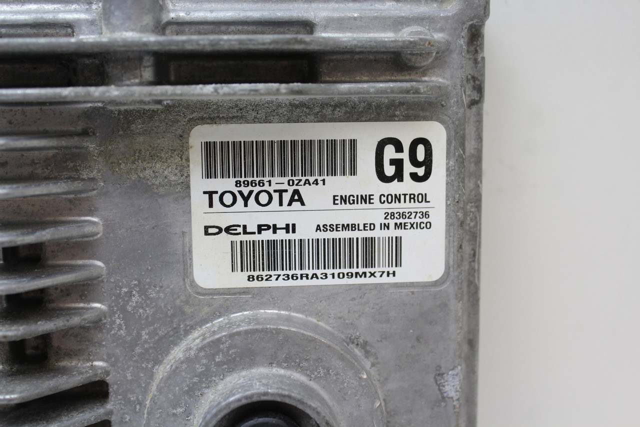 12-13 Corolla 89661-0ZA41 Computer Brain Engine Control ECU ECM EBX Module