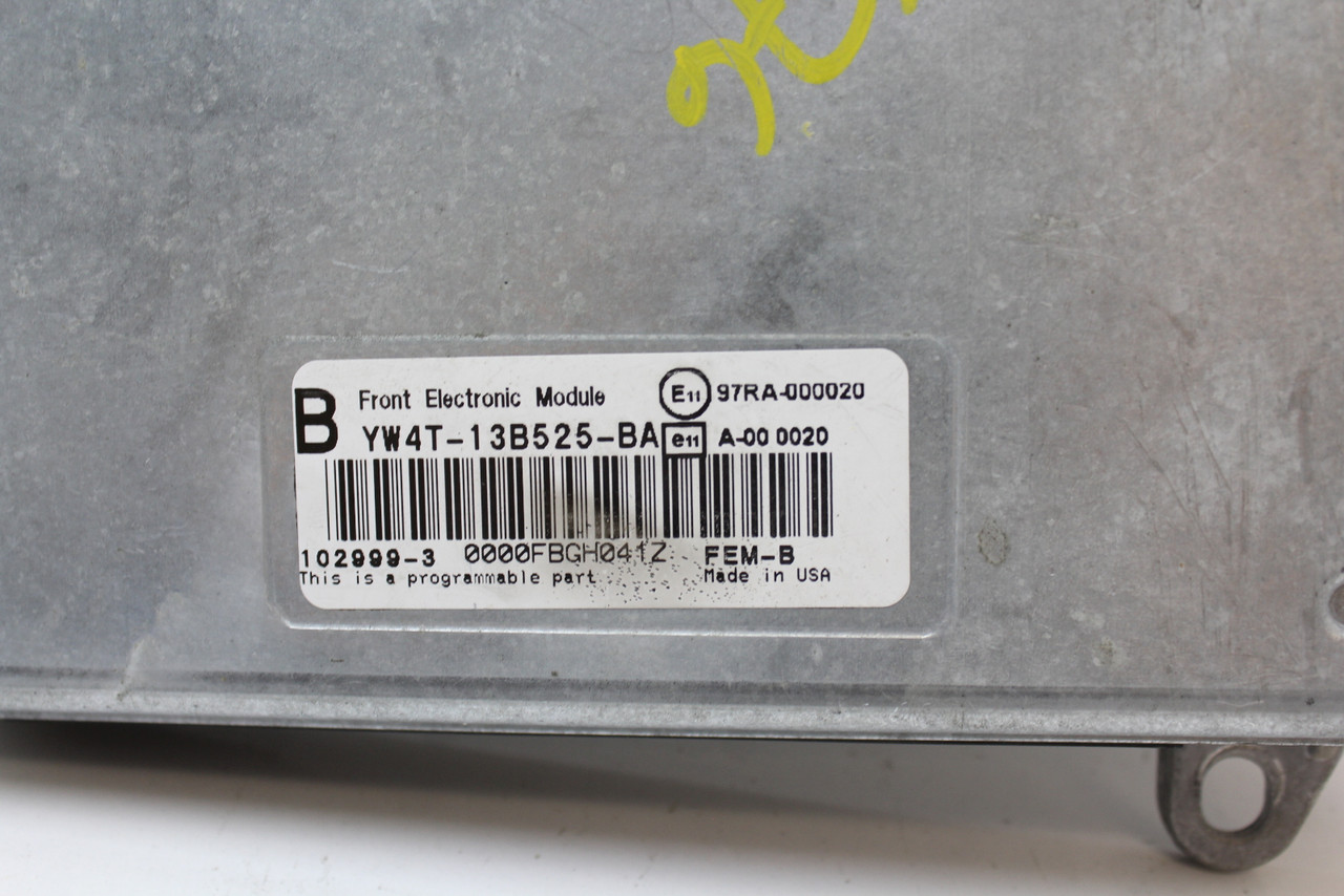 2000 Jaguar X-Type Body Control Module BCM BCU YW4T-13B525-BA