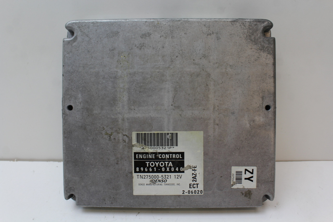 03 Camry 89661-0X040 Computer Brain Engine Control ECU ECM