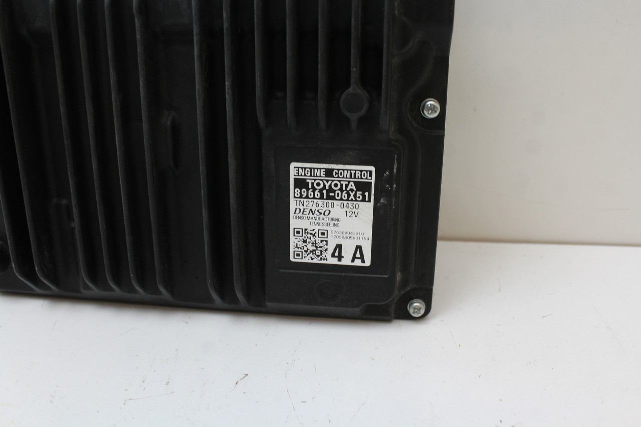 18 2018 Camry 89661-06X51 Computer Brain Engine Control ECU ECM EBX Module