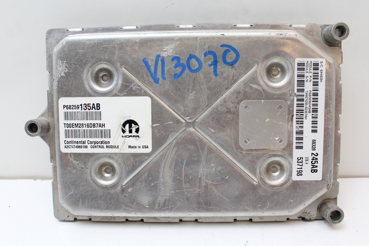 16-19 Journey P68328245AB Computer Brain Engine Control ECU ECM EBX Module
