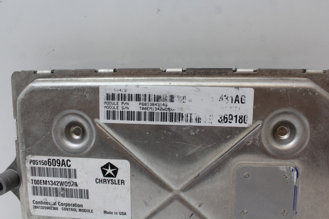 2012 12 300 3.6L P68138431AG Computer Brain Engine Control ECU ECM EBX Module