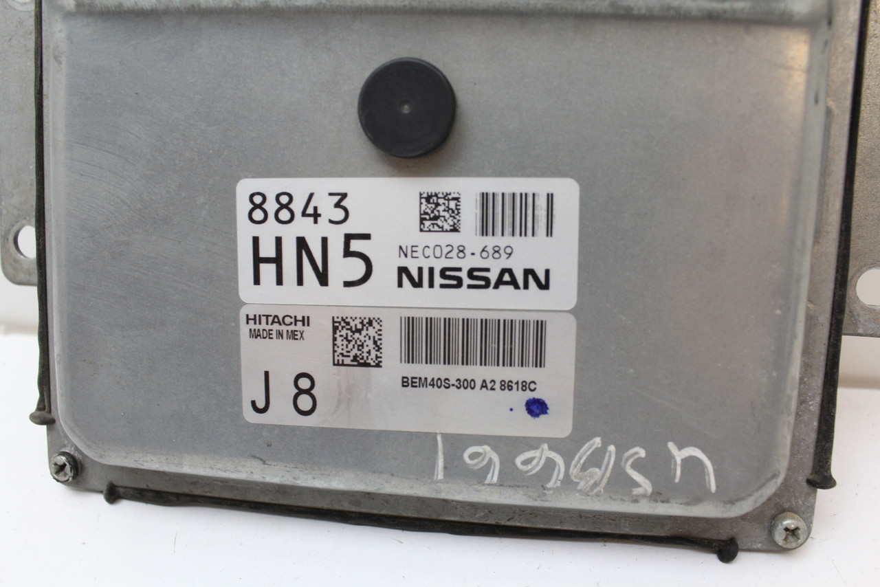 18 19 Sentra BEM40S-300 A2 Computer Brain Engine Control ECU ECM EBX Module