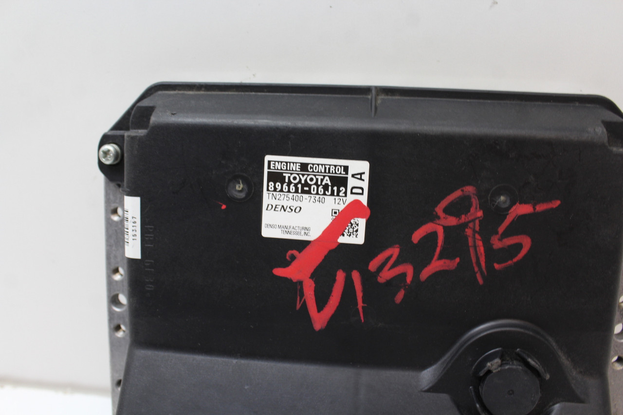 10 11 Camry 89661-06J12 Computer Brain Engine Control ECU ECM EBX Module 10 11 Camry 89661-06J12 Computer Brain Engine Control ECU ECM EBX Module