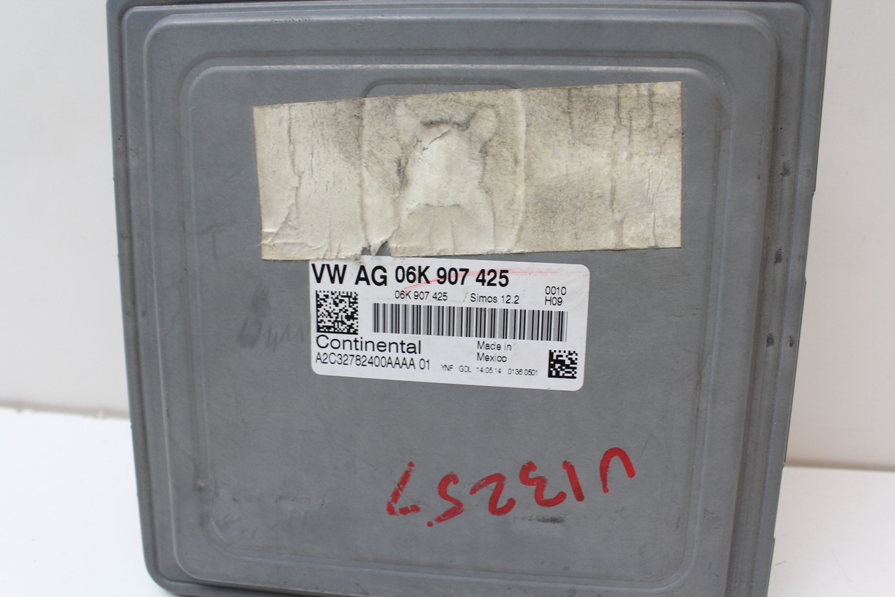 14 2014 Jetta 06K 907 425 Computer Brain Engine Control ECU ECM EBX Module