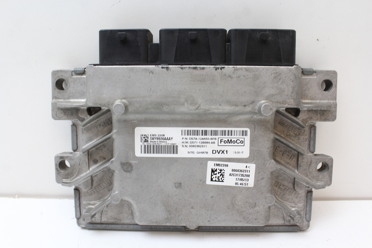 2013 13 Fusion DS7A-12A650-BFB Computer Brain Engine Control ECU ECM EBX Module
