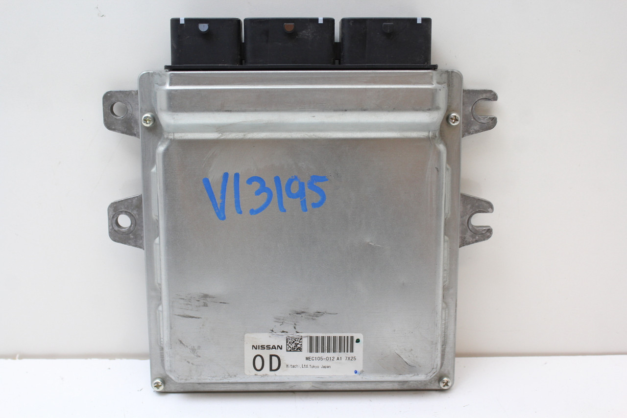 08 2008 Infiniti G37 MEC105-012 A1 Computer Engine Control ECU ECM EBX Module