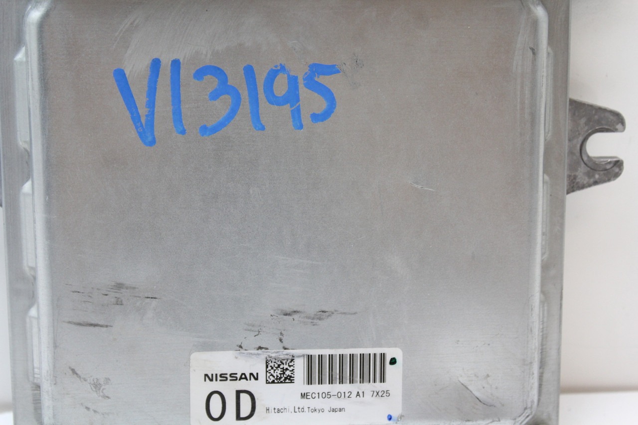 08 2008 Infiniti G37 MEC105-012 A1 Computer Engine Control ECU ECM EBX Module