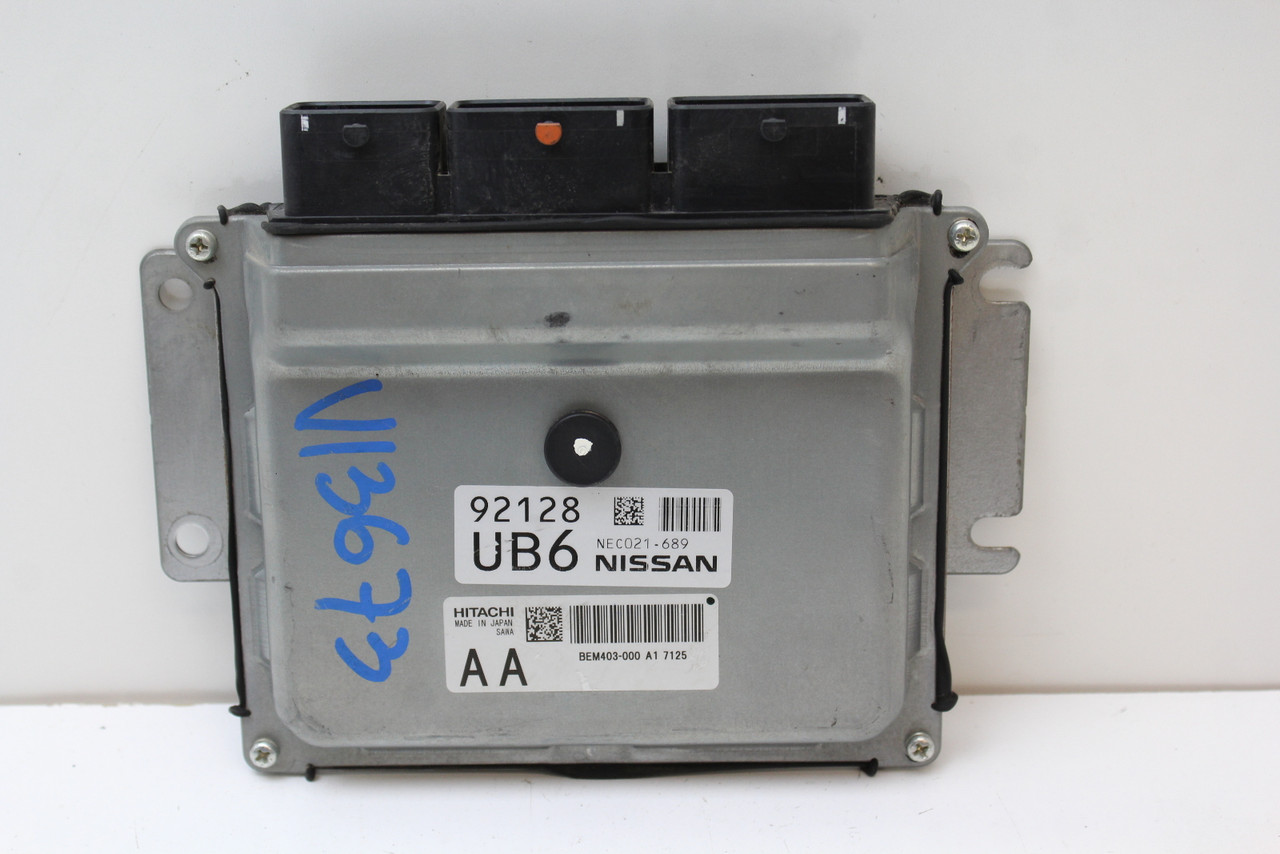 15-17 Nissan Rogue 2.5L BEM403-C00 A1 Computer Engine Control ECU ECM EBX Module