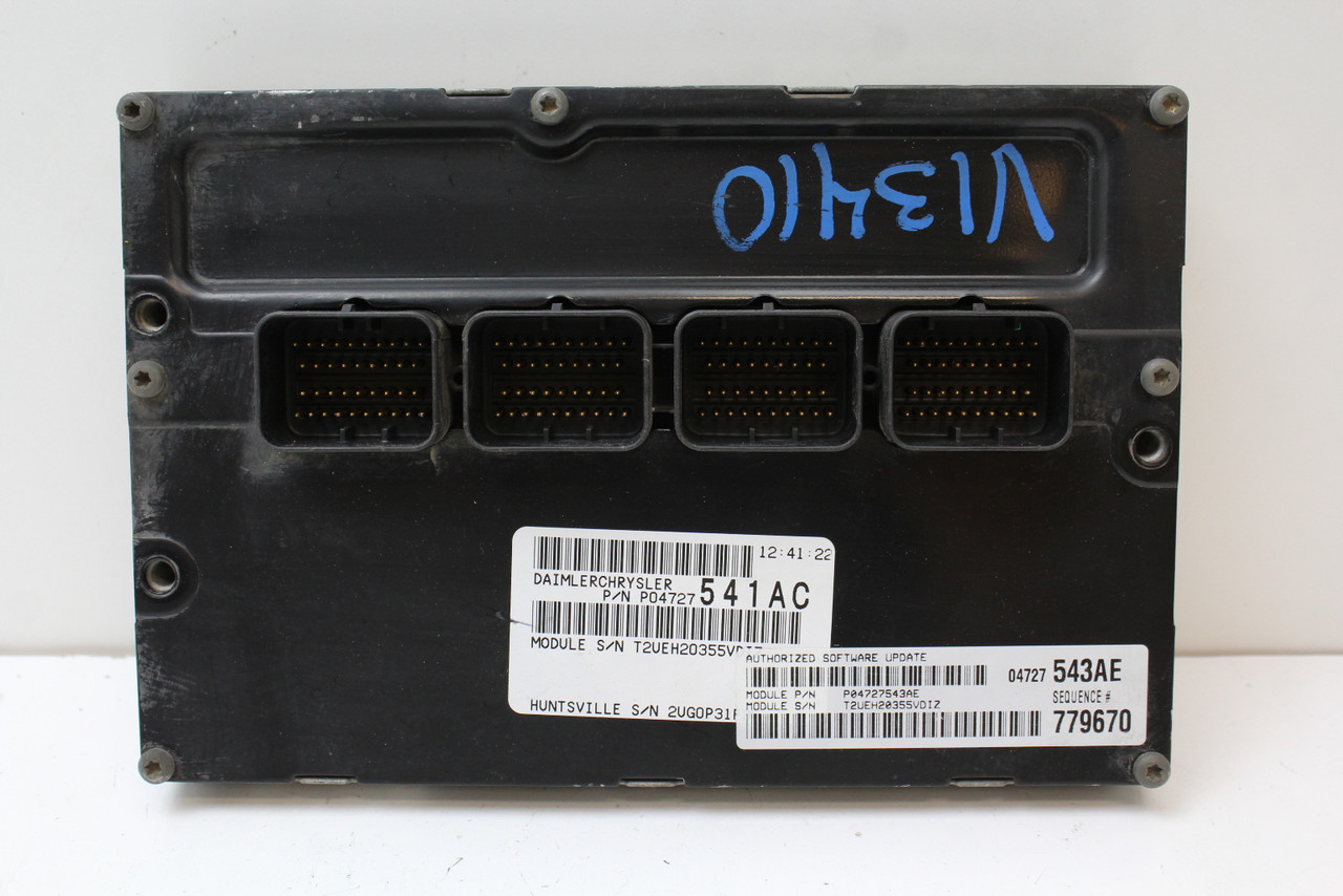 06 2006 Chrysler Pacifica 3.5L 04727541AC Computer Engine Control ECU ECM Module