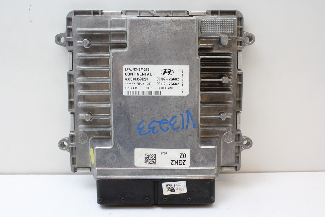 18 19 Hyundai Sonata 39112-2GGK2 Computer Brain Engine Control ECU ECM Module 18 19 Hyundai Sonata 39112-2GGK2 Computer Brain Engine Control ECU ECM Module