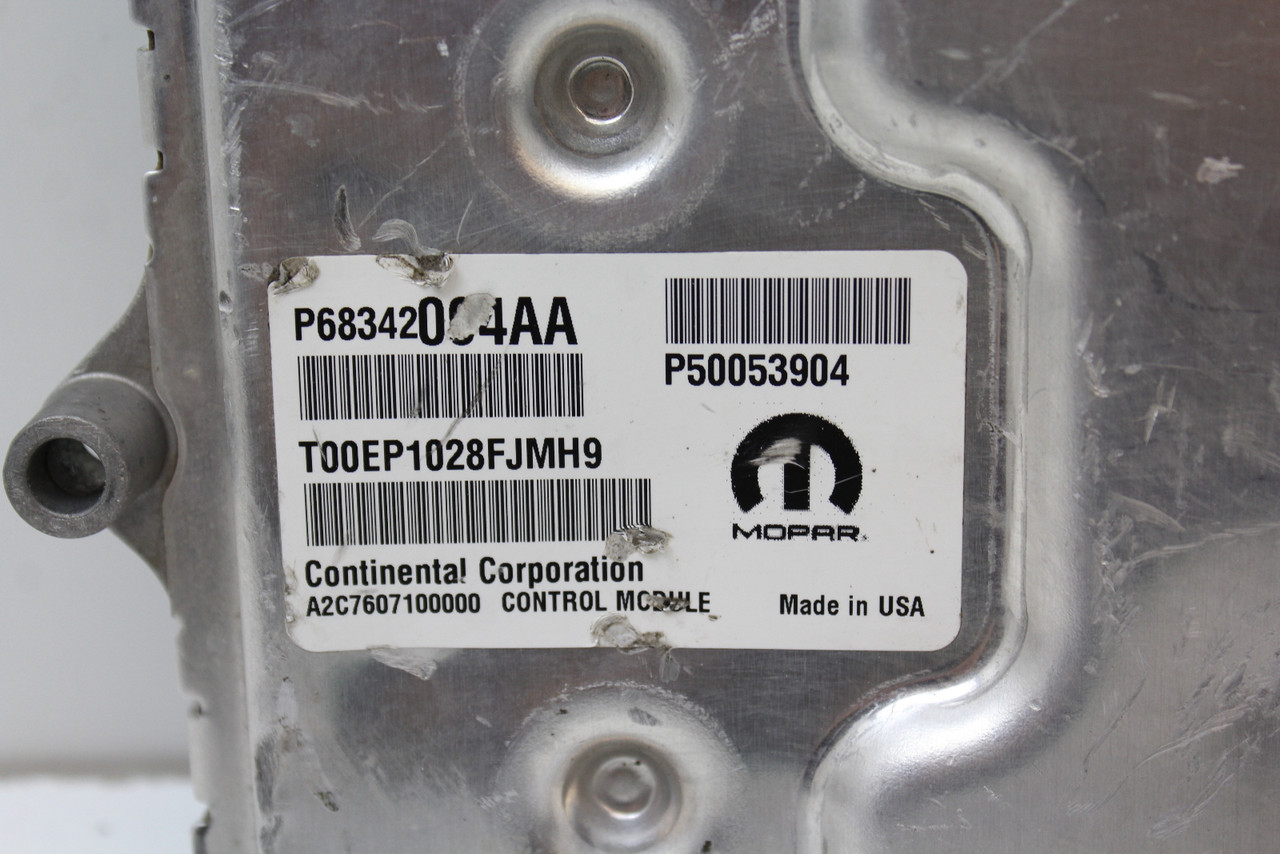 18-20 Jeep Renegade 2.4L 68342094AA Computer Brain Engine Control ECU ECM Module